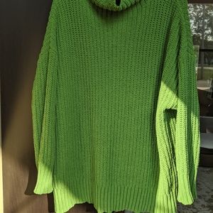 Aerie Chenille Oversized Turtleneck